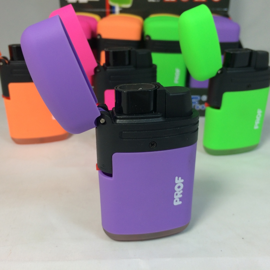 Briquet Tempête Double Flamme - Violet