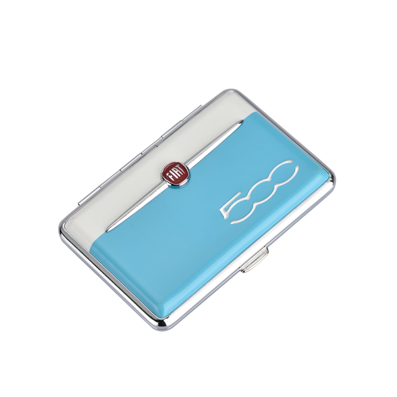 Etui à cigarette Fiat 500 - Bleu ciel