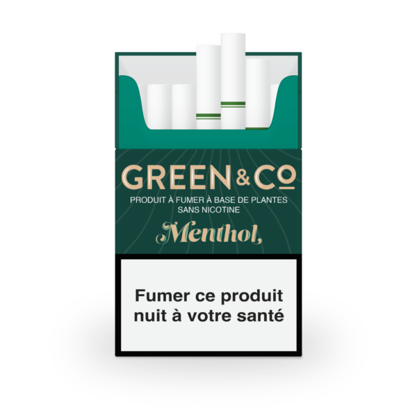 Cigarette Pré-Roll Green & CO Menthol