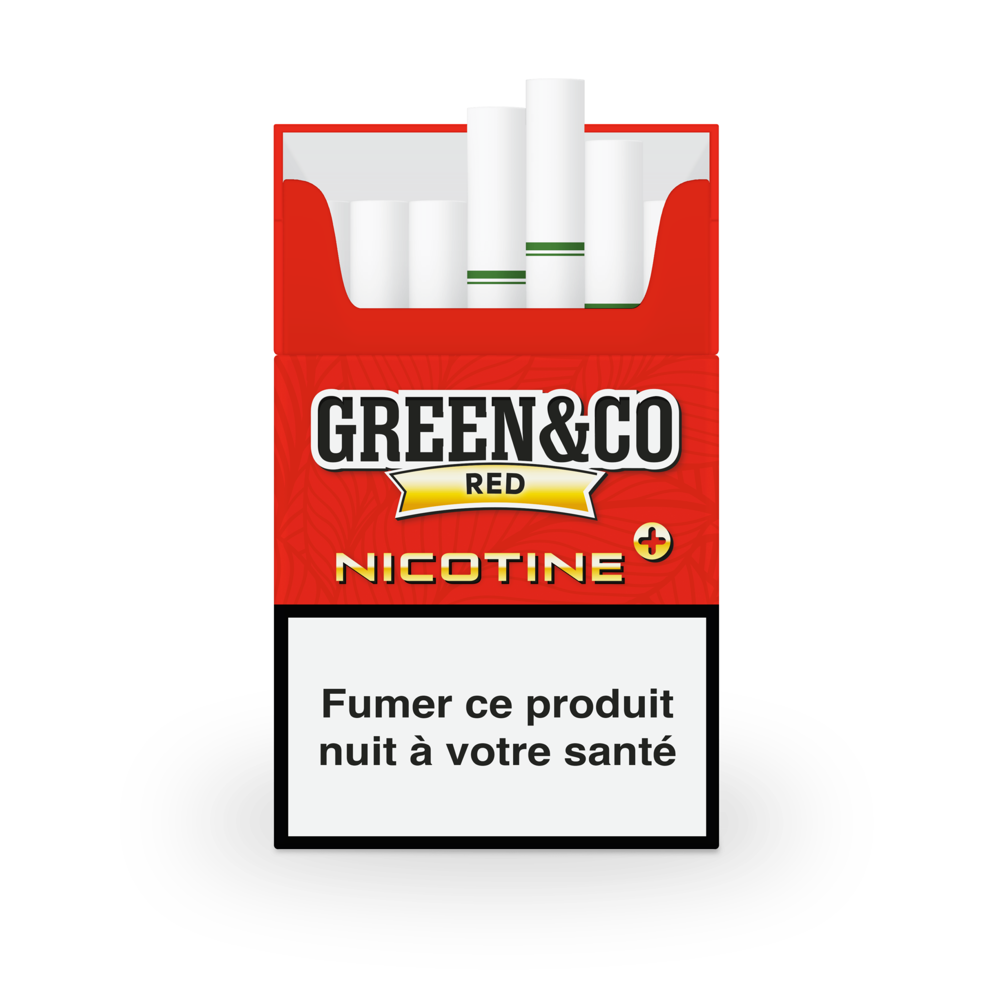 Cigarette Pré-Roll Green & CO Nicotine