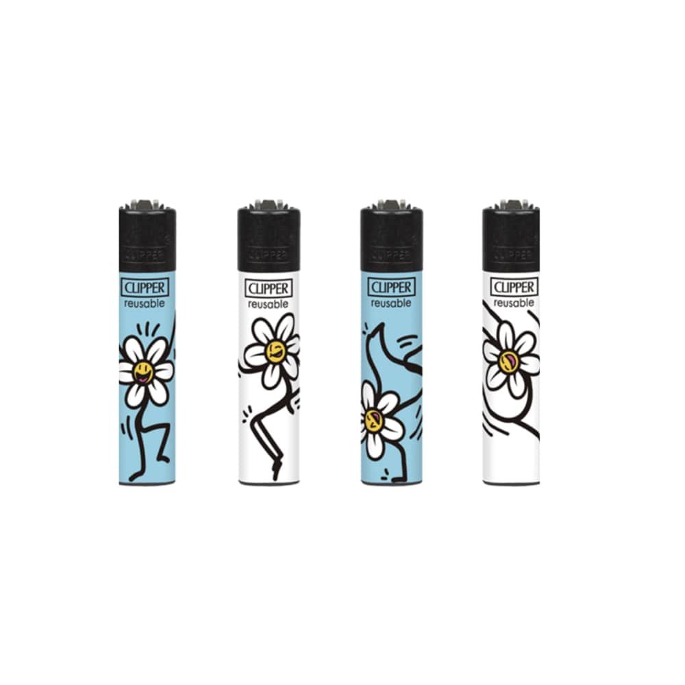 Briquet Clipper Micro Dancing Daisy (1 briquet)