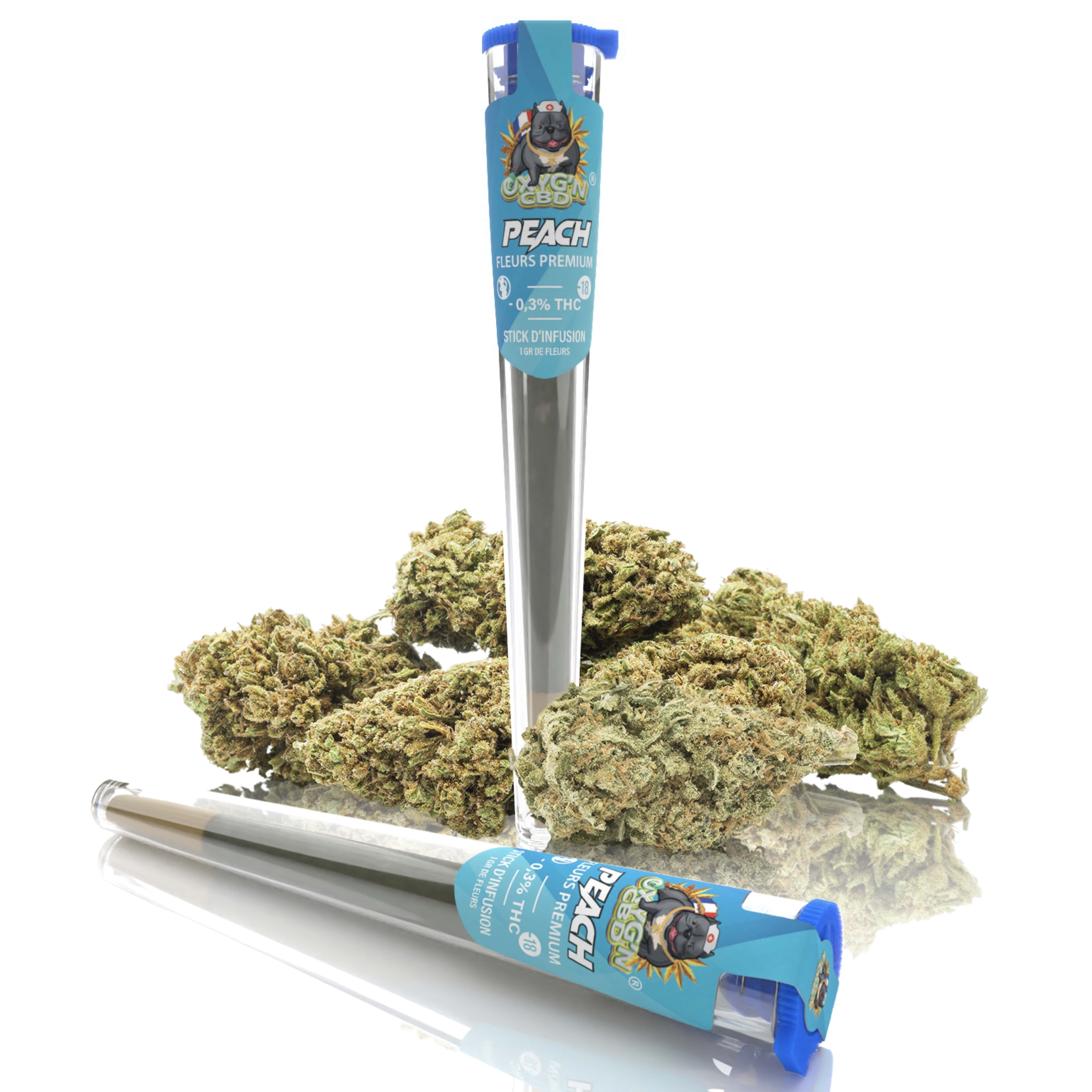 Pré-roll Oxyg'N - Peach Goliath