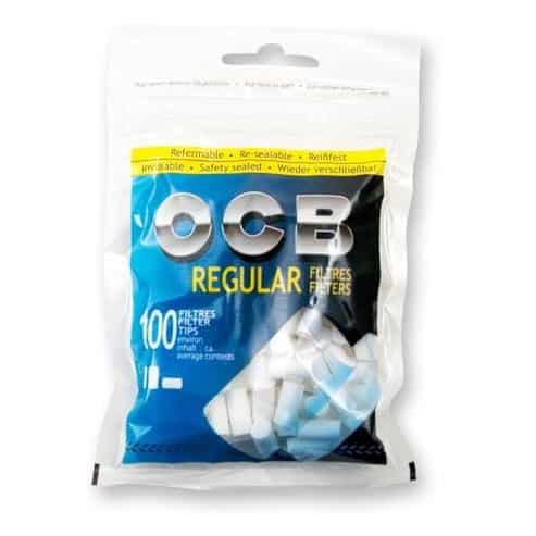 100 Filtres OCB Regular 8mm