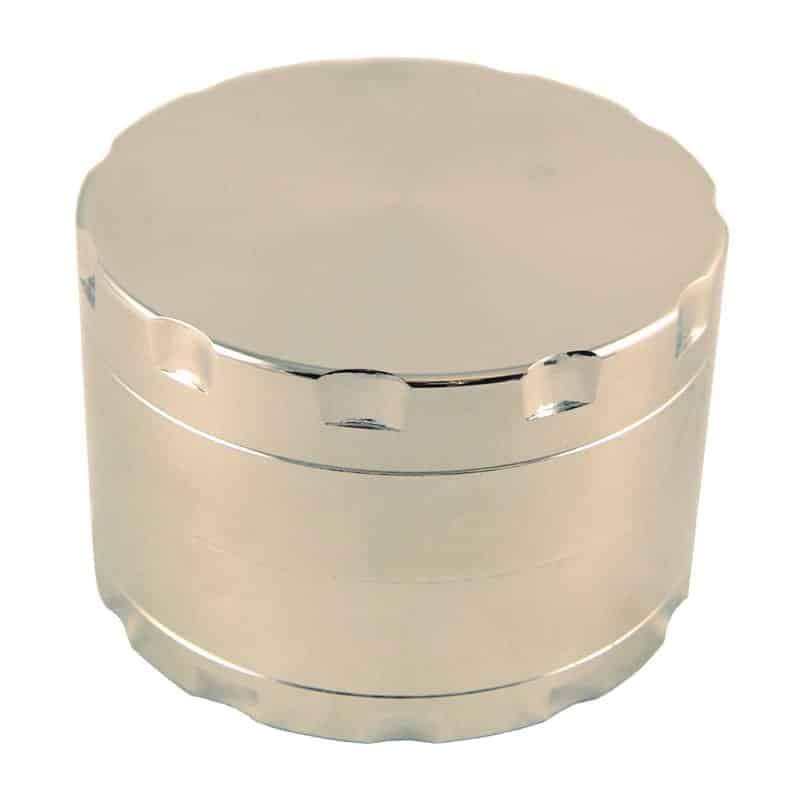 Grinder Alu 4 Parties 62mm Silver
