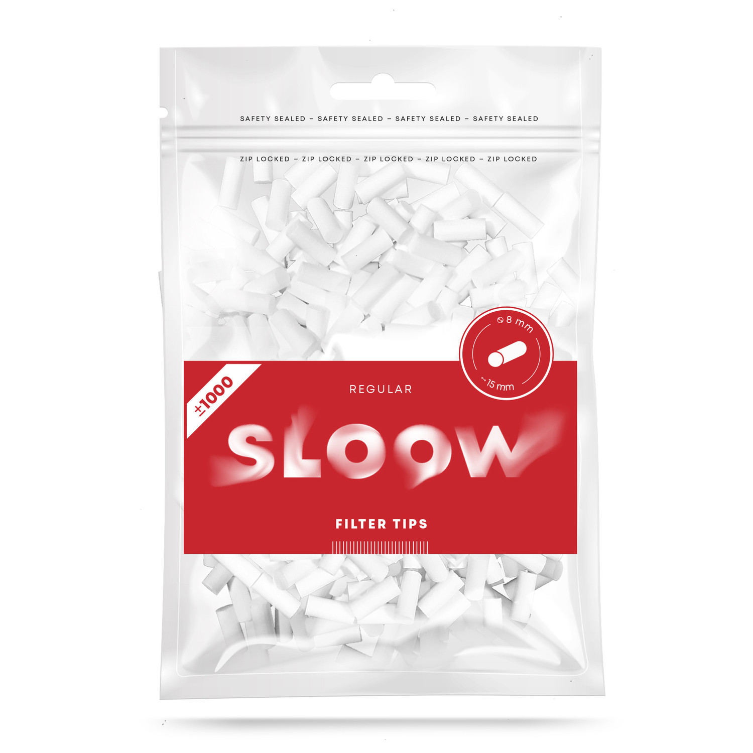 1000 Filtres Sloow Regular 8mm
