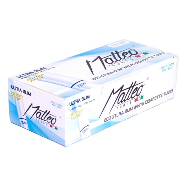 200 Tubes Ultra Slim Matteo
