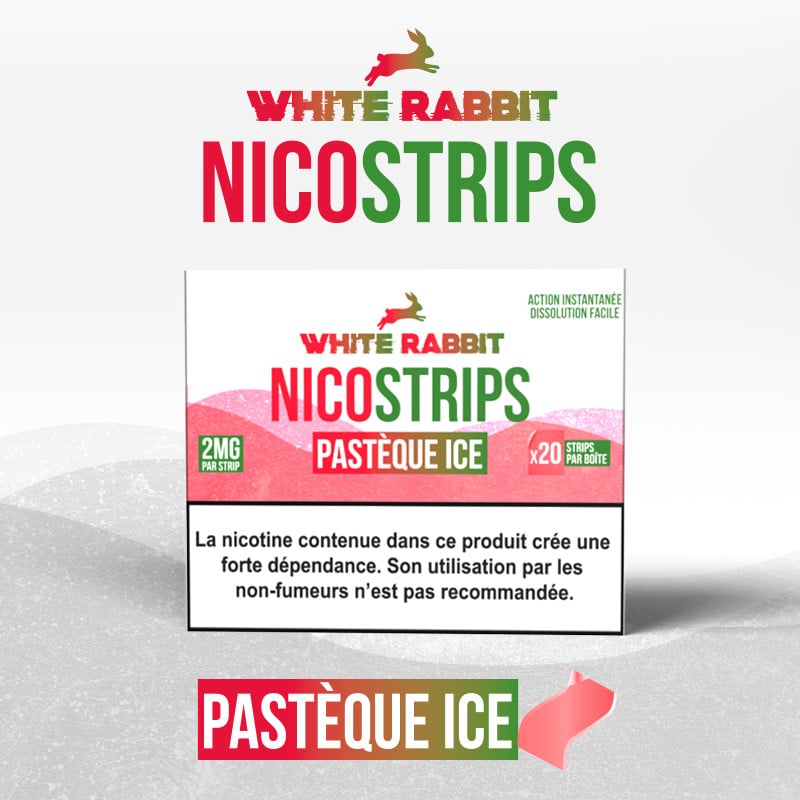 Nico Strips White Rabbit Pasteque Ice
